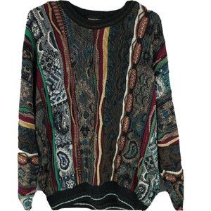 Alberto Danti Crew Neck Textured Cosby Style Sweat